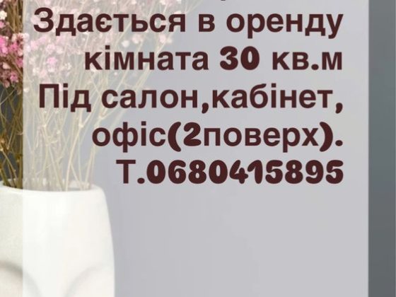 Комерційне приміщення, кімната в оренду Гайсин