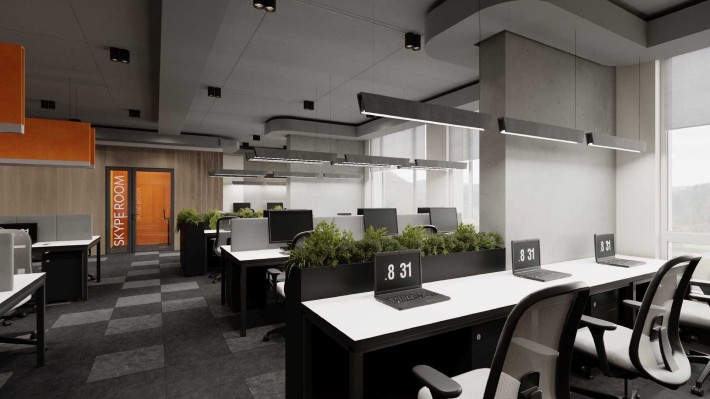 Оренда офісу з ремонтом 600 м² у БЦ «Національний» | Стрийська, 108 - фото 1
