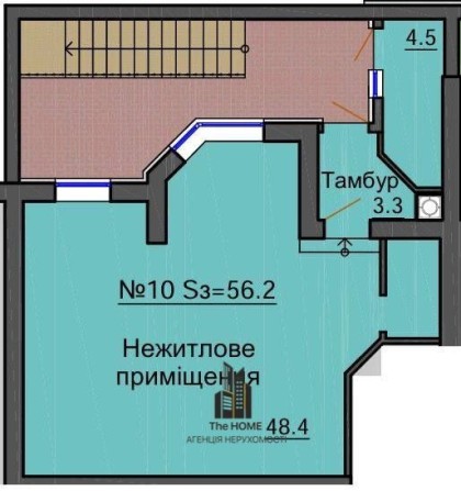 Топ - локація! Фасад 172 м2 на Радісній 4а - вихід до фонтану - фото 1