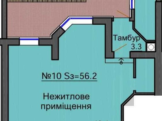 Оренда фасад, центр ЖК Резиденс, виход до фонтану, літня площадка Софіївська Борщагівка