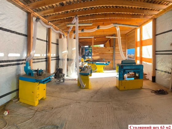 Столярний цех 63 м2 з обладнанням в Горенці. Київ - 7 км! Без Комісії!
