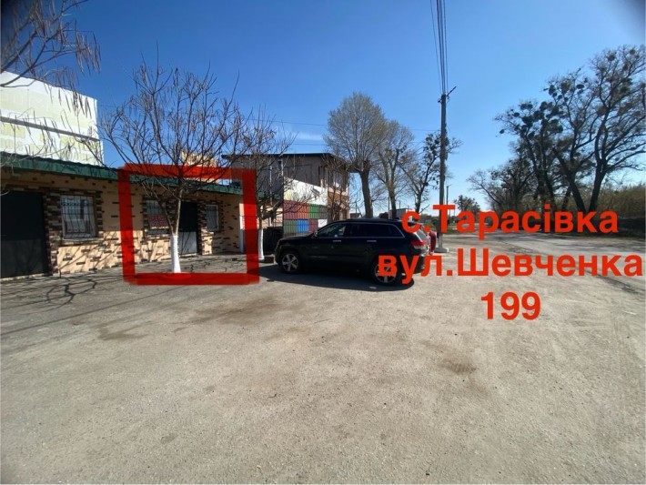 Оренда приміщення 25кв.м Тарасівка Боярка фасад вул. Шевченка 199 - фото 1