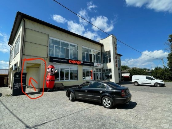 Здам приміщення в оренду 390кв.м Золотоноша