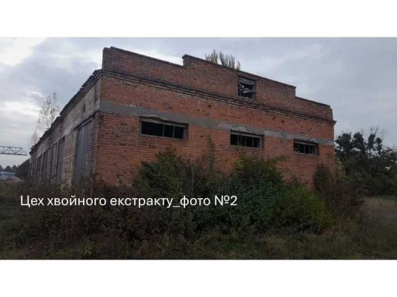 ПРОДАЖ - Цех стружки площею, 1289,0 кв.м. м. Володимир Владимир