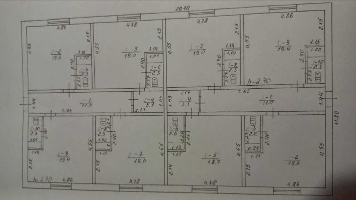 Дергачі, 202 кв.м., 8 кімнат з санвузлами. Продаж від власника - фото 1