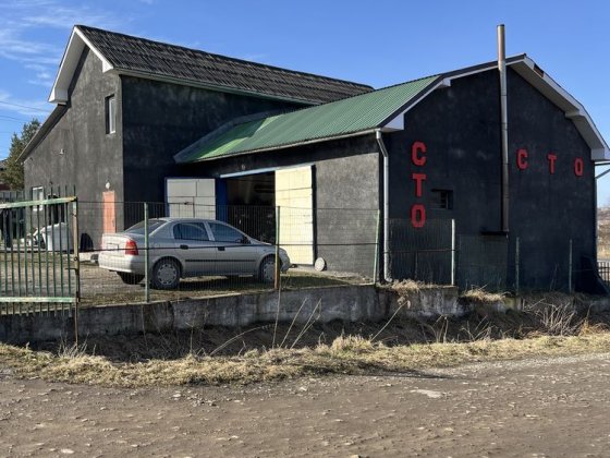 Діюче СТО та продуктовий магазин з великою ділянкою. Долина
