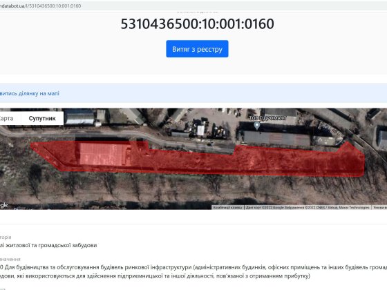 Продам здание 50 м2 с территорией . Фасад. Промзона Кременчуг