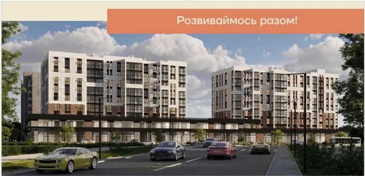 Продаж комерційного приміщення 60 м2 ЖК РЕНЕСАНС Луцьк вул. Відродження 32а (1-йповерх) - фото 1