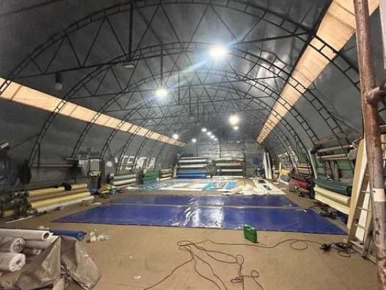 Ангар дешево! 10×20 м, повністю укомплектований, самовивіз Київ