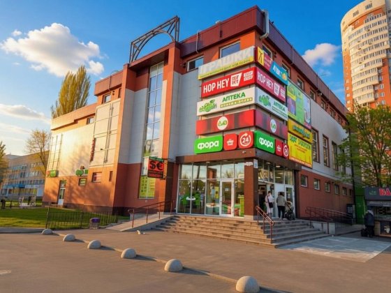 Без%, Продаж приміщення у ТЦ , вул. Петра Запорожця 28, 580м2 Київ