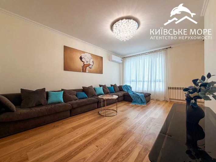 Без %, 3к квартира, 90 м2, ЖК Паркові Озера, Воскресенська 18 - фото 1