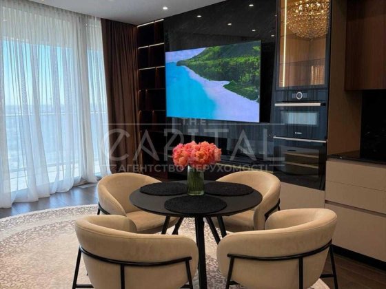 Продаж нової дизайнерської 3-к ЖК Taryan Towers Печерськ 101м2 Тераса Гардеробна Київ