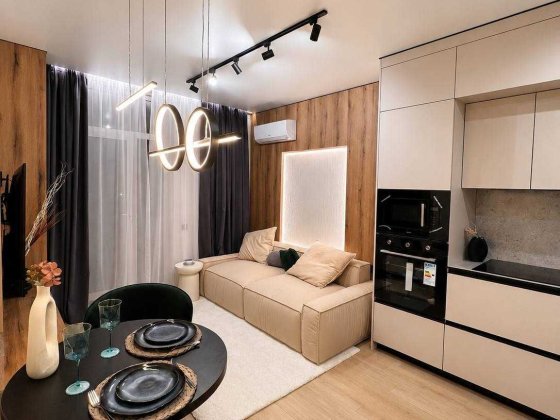 Продаж 1 кім квартира 42 м² / ЖК Республіка / Голосіївський, Теремки, Respublika Park / з дизайнерсь Київ