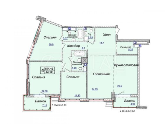 Продажа квартиры, ЖК Новопечерские Липки, 6 очередь