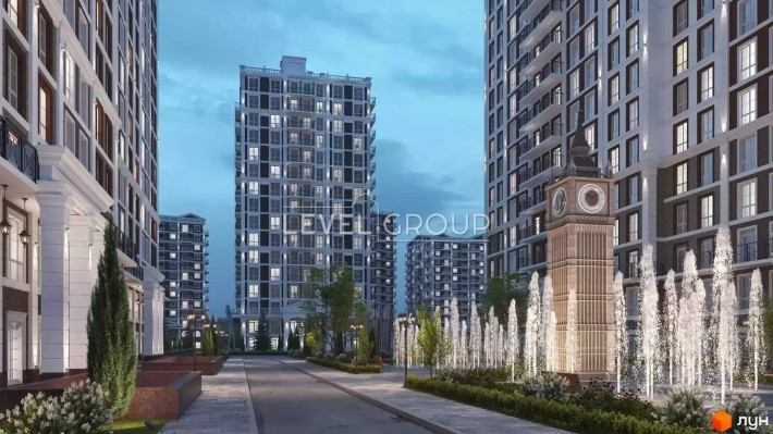 Продаж 2-кімнатної квартири в ЖК «Англія», будинок Nottingham, 61 м² - фото 1
