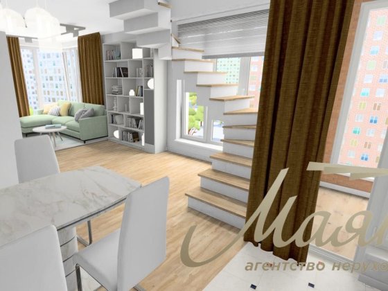 Продаж 4-кімнатної квартири 124м² у ЖК Sister. 4 спальні, власна котельня,Позняки,Дарницький Киев