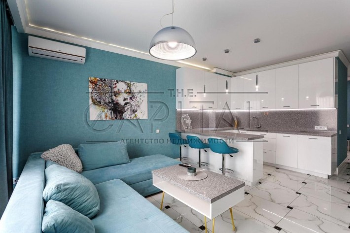 ЖК "Obolon Residences" 3-к квартира (87м2) Оболонский проспект 26 - фото 1