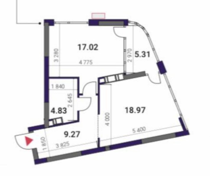 Продаж єОселя! Однокімнатна квартира 55,4 м2 Грейт/Great Дарницький - фото 1