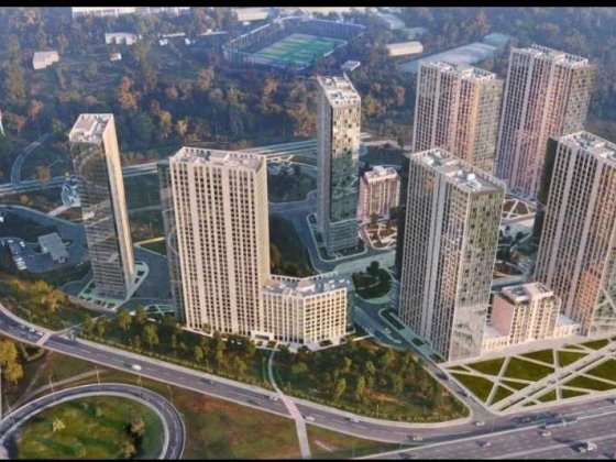 2 кімнатна квартира з терасою в Києві, комплекс Метрополіс Київ