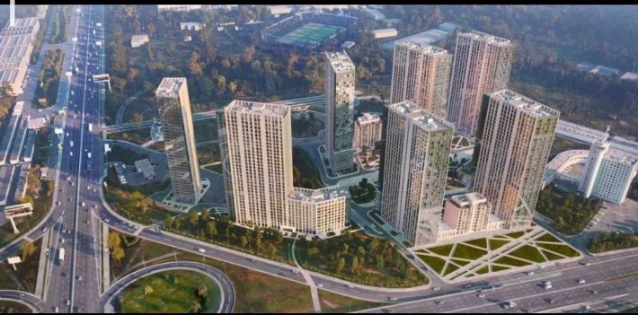 2 кімнатна квартира з терасою в Києві, комплекс Метрополіс - фото 1