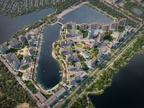 Двокімнатна квартира Метро Позняки ЖК H2O ( Без комісії ) Київ