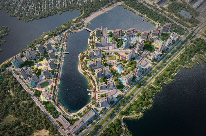 Двокімнатна квартира Метро Позняки ЖК H2O ( Без комісії ) - фото 1