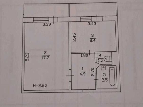 Велика 1-но кімнатна. 10 хвилин до ст. метро Мінська, Героїв Дніпра.