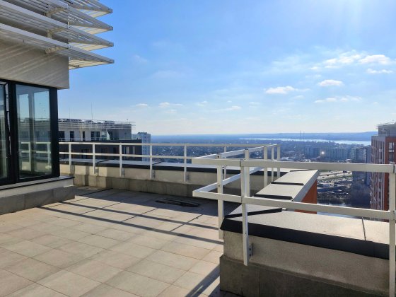 Продаж 3кімн пентхаусу в ЖК Севен, тераса 40кв.м., Дарницький р-н, Осокорки - 6хв Київ
