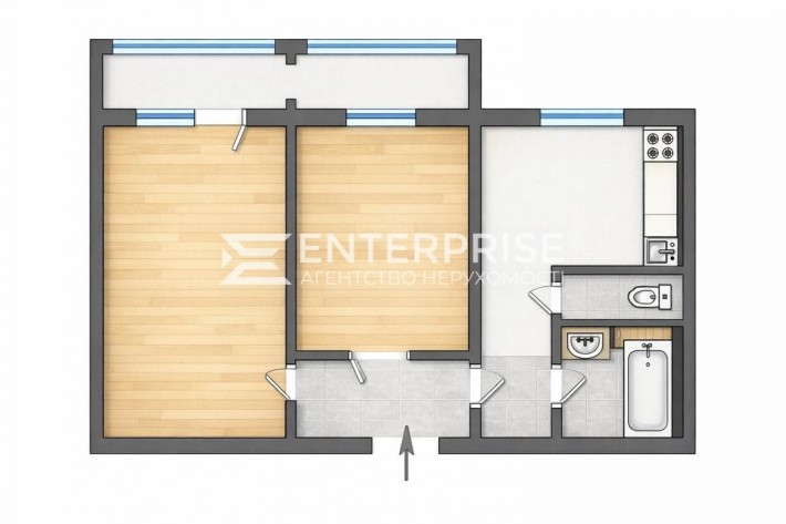 Продаж 2к квартири, вул. Бальзака, Деснянський р-н, Троєщина - фото 1