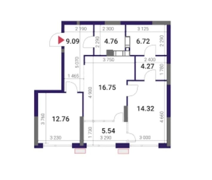 Продаж 74 м2 БЕЗ комісії ЖК Great Позняки Осокорки - фото 1