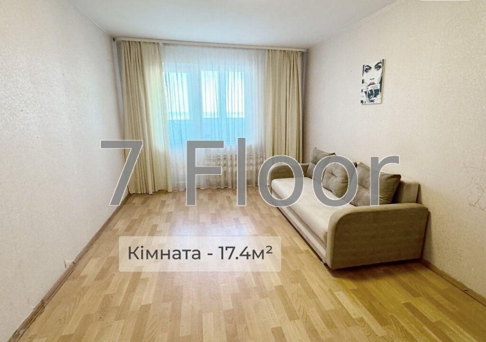 3 кімнатна квартира Троєщина Милославська метро Почайна ТРЦ Корал - фото 1