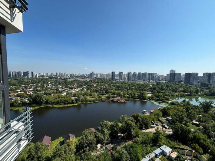 ЖК Зарічний / Видове планування на Дніпро / 3 спальні + кухня гостьова / Велика квартира 119м2 - фото 1