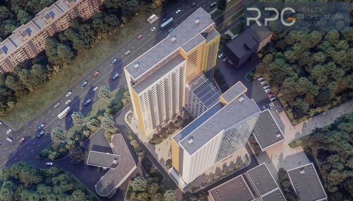 Продам видову 1к квартиру 43м2, К Twin House ( Твін хаус ), вул. Крайня - фото 1