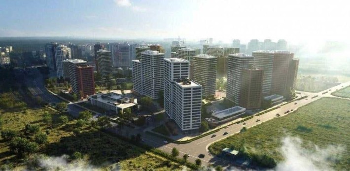 Продаж Варшавський 3 . Будинок 10.10 . Планування 1С3 - фото 1