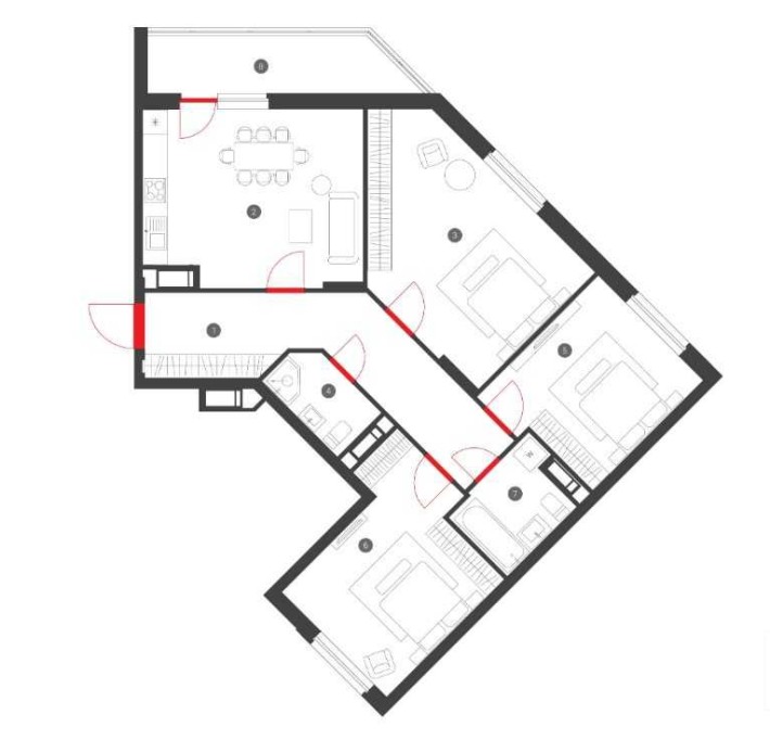 Продаж Видової 3-Кімнатної Квартири в ЖК Сирецькі Сади ! - фото 1