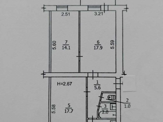 Продаж 3-кім. квартири ,центр Неходи 5 від власника, держ програми. Київ