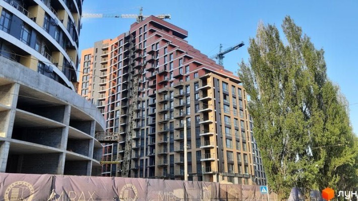 1к в ЖК Mirax з терасою 90м Глибочицька Поділ Кудрявська Лукʼянівська - фото 1