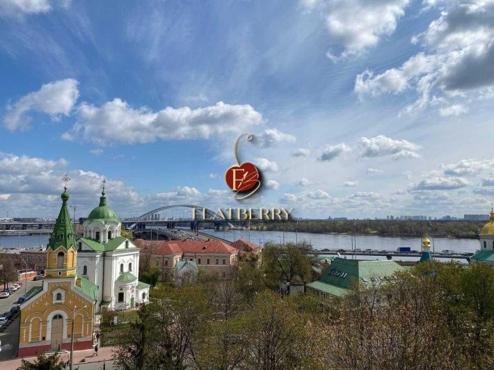 Без % Продажа видовой 3К, вид на Днепр, Сковороды 6, Подол  (Сковороди 6 Поділ, Центр Контрактова пл - фото 1