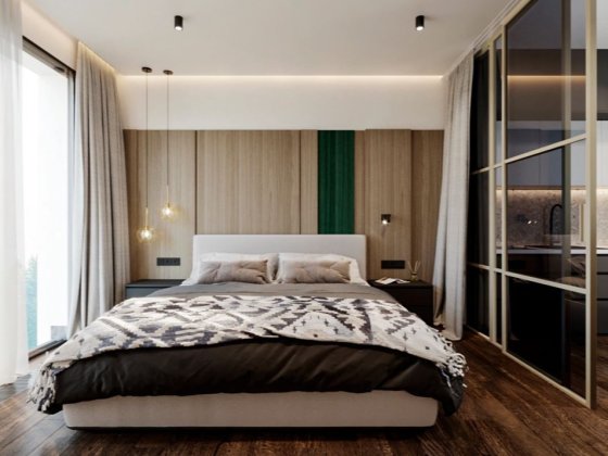Апартаменти площею 30,2 м² у готельному комплексі Rich Stone Apart Hotel Яремче