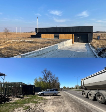 Терміновий продаж фасадної виробничої бази по трасі Луцьк-Рівне - фото 1