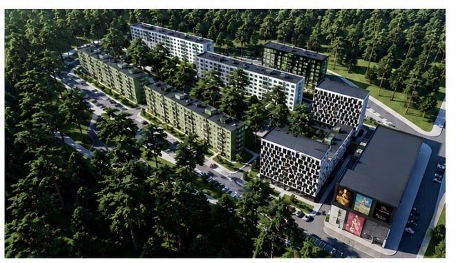 Двокімнатна Парк Таун мінімальне оформлення - фото 1