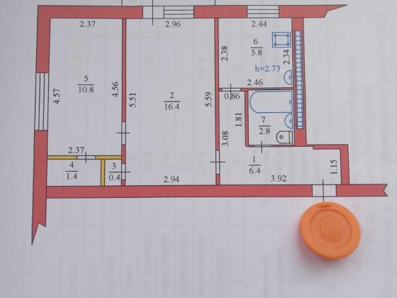 Продам 2х комнатную квартиру Лозовая