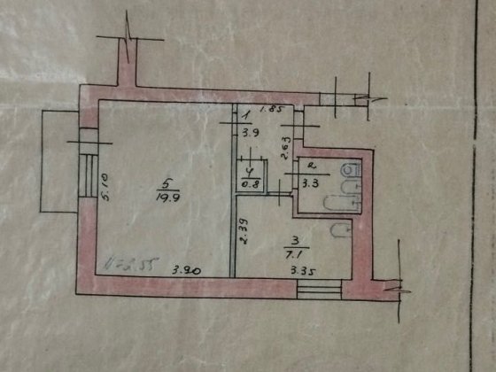 Продається однокімнатна квартира Прилуки