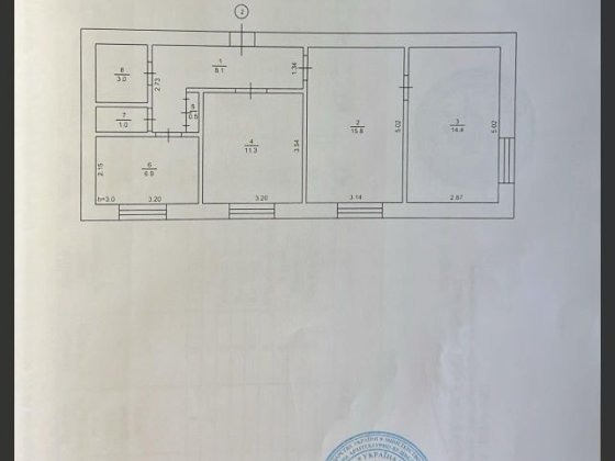 3-х комнатная квартира Светловодск