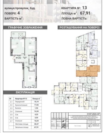 Продаж 2-кімнатної квартири | ЖК «Riverside» - фото 1