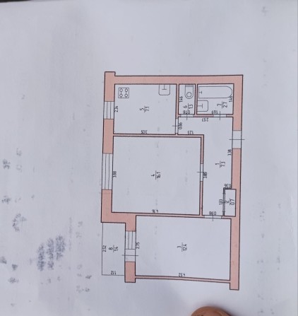 2 кімнатна квартира, Студентська, 6а (Баумана),6 поверх,49 кв.м - фото 1