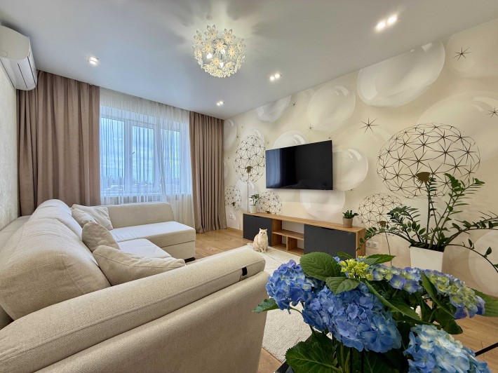3-кімнатна квартира 80 м2, Центральний Парк, повна комплектація, оф. 2% Ваучер, Сертифікат - фото 1