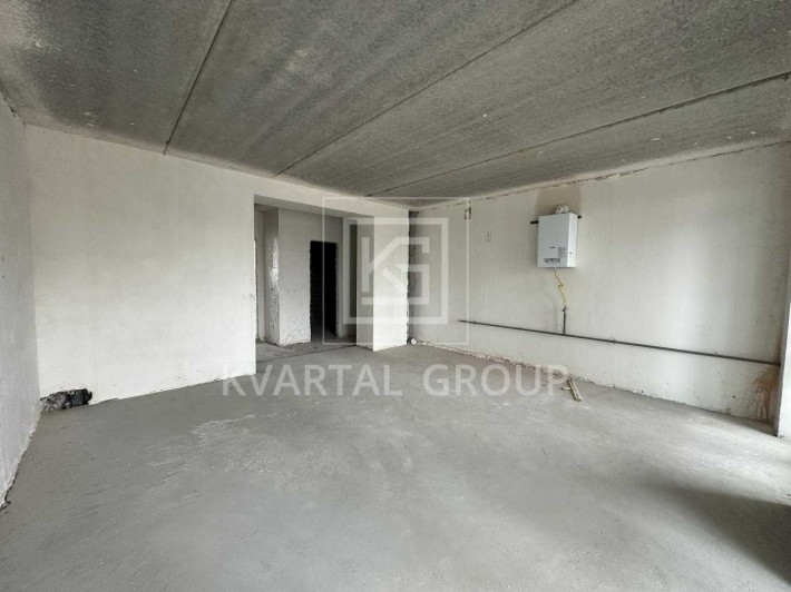 2к квартира 71,4 м² ЖК Іділіка, кухня-вітальня 25 м² - фото 1