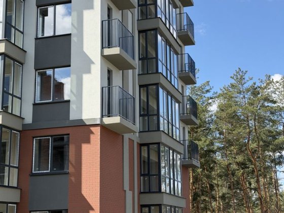 Двокімнатна квартира поруч з парком Щасливий, 53 м2. Газове опалення Буча