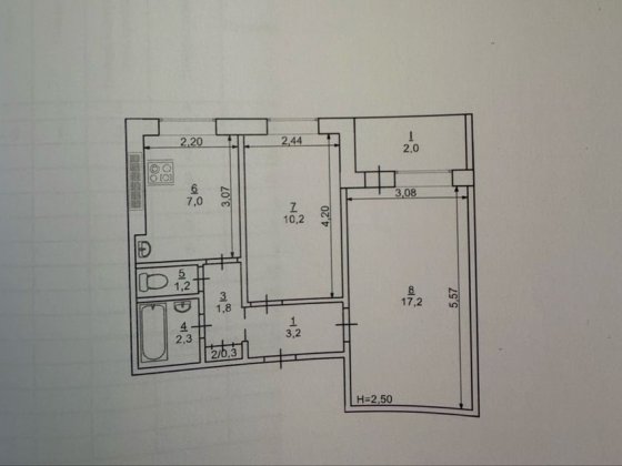 Продажа 2-х ком на БМВ Кривий Ріг